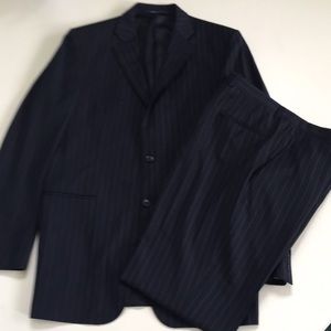 Burberry Pinstriped Suit